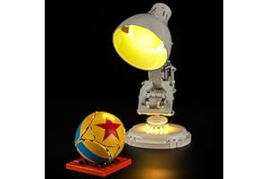 LIGHTAILING Set di Luci per Lego-21357 Disney Pixar Luxo Jr. - Kit d'Éclairage LED Compatible avec les Modèles de Blocs de Construction Lego - Modèle Non Inclus