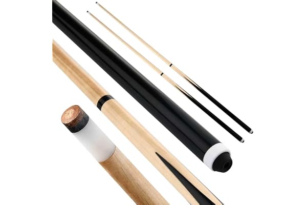 JX 2-delad biljardköpinne med 13 mm spets 152 cm trä kanadensisk lönn professionell biljard pool köpinne 5,2 dl poolpinnar set med 2