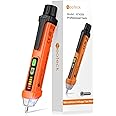 Neoteck Non-Contact AC Voltage Tester Pen, AC 12-1000V, LED Flashlight, Buzzer Alarm for Live/Null Wire Judgment