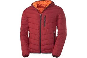 Chiemsee Herren Steppjacke, Winddichte Jacke für Männer mit praktischen Taschen, warme Winterjacke mit wattierter Kapuze, perfekt für Freizeit & Outdoor, Gr. M - 3XL