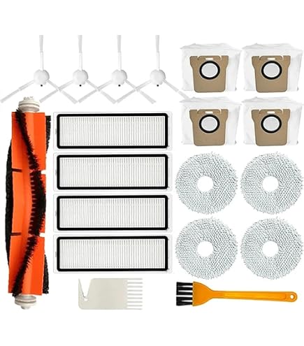 Entretien Aspirateur Robot Filtre Filtre HEPA Lavable Pour Aspirateur Robot Xiaomi X20+/X10+ Et Dreame L10s PRO Gen 2, S20, D20, Etc. - Lot De 4 Aspirateur Dreame Entretien Aspirateur Robot Filtre Filtre HEPA Lavable Pour Aspirateur Robot Xiaomi X20+/X10+ Et Dreame L10s PRO Gen 2, S20, D20, Etc. - Lot De 4 Aspirateur Dreame