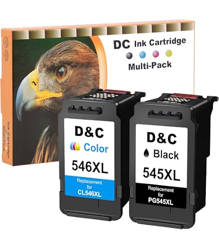 Cartouche D'encre PG545XL Régénérée - Compatible Avec Imprimantes Canon Pixma TR4550, MG2550, TS3350 Et Autres Modèles