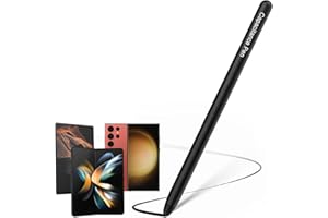 BAIFU Z Fold 4 stylos pour Samsung Galaxy S23 Ultra, stylet compatible avec tous les écrans tactiles, stylos pour Fold 3/Pad Pro/Tablet A8, Samsung S Ultra Pen, Chromebook Touch Pad (Noir)