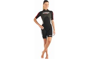 CRESSI Med X Lady Shorty Wetsuit 2.5mm - Muta Shorty in Neoprene Bifoderato 2.5 mm High Stretch Donna