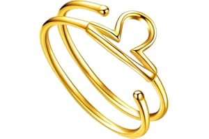 JEWMON Libra Zodiac Ring Women Girls 925 Sterling Silver Zodiac Sign Rings 12 Constellation Astrology Adjustabe Cute Ring Birthday Jewelry Gift FR0002T-Y