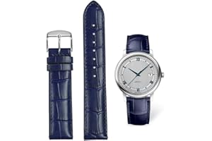 FOUUA Uhrenarmbänder Band Echtes Leder Armband Alligator Geprägte Ersatzarmbänder Armband 12 13 14 15 16 17 18 19 20 21 22 24 mm