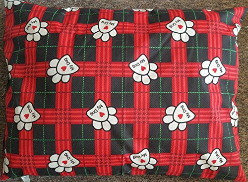 LARGE-37-x-27-Dog-Bed-Pillow-Cover-Washable-Cover-Removable-ZIP-Random-Colors-PET-CUSHION-COVERS-only