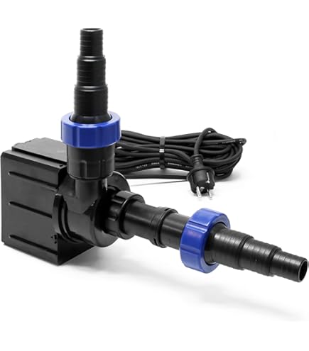 SunSun Kit Complet: CPF-180 Filtre De Bassin à Pression Jusqu’à 6000 L Avec 11 Watt Uv C Lampe Uv Ctf 8000 Supereco Pompe De Filtration 8000l H 70 91915915