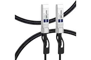FLYPROFiber 2m/6.5ft SFP+ Cable, 10G DAC Cable, SFP to SFP Twinax Cable, Passive DAC Cable for Cisco SFP-H10GB-CU0.5M, Ubiquiti, Netgear, Mikrotik, Supermicro | Length Options: 0.5m-7m