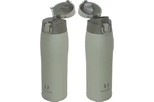 Super Sparrow Botella Agua Acero Inoxidable - Botella Termica - 350ml / 500ml / 750ml / 950ml - Termo Sin BPA, Botella de agua para niños - Incluye 2 Tapas : con Pajita y con Boquilla