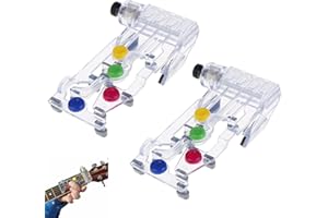 FENGHUNAYUE Sistema Aprendizaje Guitarra Ayudas Guitarra Una Tecla Ayuda Didáctica Acordes Herramienta Práctica Acordes a Prueba Dolor Asistente Acordes para Dispositivos Guitarra Acordes,Guitarra Principiantes