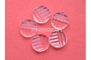 Q-BAIHE 5 Stück Lasermodul Kreuzlinse Kunststofflinse 8 mm