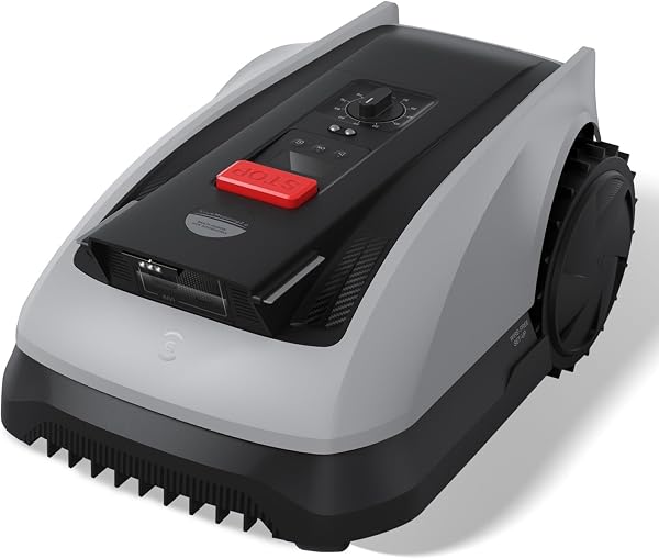ECOVACS Goat O600 RTK Care Kit Mähroboter Ohne Begrenzungskabel, 600 m², RTK+Vision-Navigation, Rasenmähroboter, KI-Hindernisvermeidung, App Steuerung, Passiert 0,7 M Schmale Stellen - 1