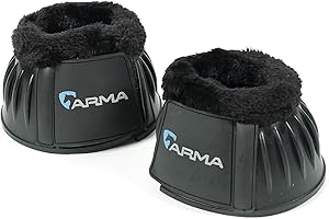 Shires ARMA Fleece Over Reach Boots - White