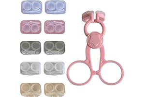ARROMI Contact Lenses Applicator,Contact Lens Cases,Contact Lens Remover Tool,Contact Lens Applicator Tool,Contact Lens,Portable Co-Ntact Lenses Wearing Comfortable Applicator Tool
