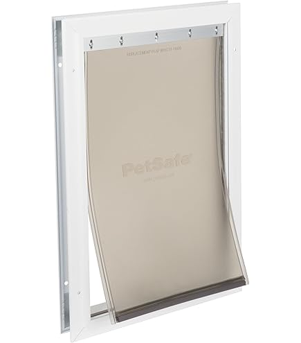 Dog Door For Sliding Glass Door VEVOR 3-Flap Pet Door For Wall