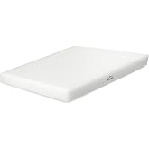 Lacor 60455 &ndash; Polyethylene Cutting Board GN 1/2, White, Professional Use | Made of food-safe plastic, hygienic and stable cut