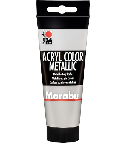 Marabu Artist 12200044911 - Acrylique Rouge Carmin 120 Ml - Peinture Acrylique Fine De Qualité Artistique à Base D'eau, Consistance Pâte, Hautement Pigmentée, Très Bonne Brillance Et Opacité