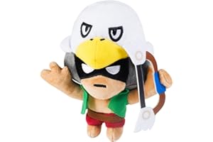 P.M.I. TRADING & ENTERPRISE LTD BRAWL STARS S1 16,5 CM PUSHIES BO, Taglia unica, BRW7060F