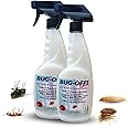 Multi-Mite® Bug-Off! 2 x 500ml Kill All Mite, Bed Bug Carpet Moth Ready to use Pyrethrum Sprays Twin Pack - 100% Natural Products