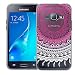 Produktbild Samsung Galaxy J1 2016 (J120) Backcover, Conie Mobile Silikon Schutzhülle im Mandala Design Hülle aus TPU transparent Muster kratzfest