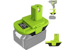 MT20RNL Battery Adapter for Ryobi 18V Power Tools, TEPULAS Battery Adaptor Convert for Makita 18V Convert for Ryobi 18V Power Tools