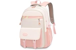 FRONET Bolso Mochilas Escolares Adolescentes Niña Niño Mochila Escolar 7 8 9 10 11 12 13 14 15 16 Años Niñas y Niños Juveniles Grande, Mochila Ordenador Portátil para Primaria y Secundaria Colegio