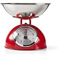 Bilancia Da Cucina Digitale 5 Kg Con Ciotola Rimovibile | Acciaio Inox | Timer E Sensore Temperatura | Tara