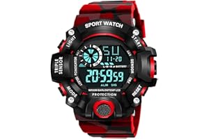 Acnos® Premium Brand - A Digital Watch Shockproof Multi-Functional Automatic 5 Color Army Strap Waterproof Dig...