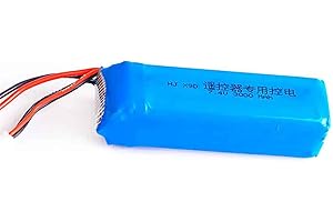 WYGUO X9D Sostituzione della batteria per Frsky Taranis X9D Plus Transmitter with JST(7.4V 3000mAh)
