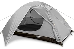 Bessport Tienda de campaña para 1-2 Persona, Ultraligera, Impermeable, Ligera, fácil de Instalar, 3 Estaciones, ventilada, Apta para Senderismo y montañismo al Aire Libre