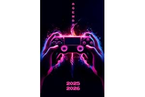 Agenda Scolaire Gamer: 2025 2026 Manette De Jeu Pour Garcon De Septembre À Juillet Pour Etudiant De Primaire, Collège, Lycée, Format A5
