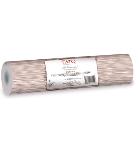 Nastro Per Tavolo SIZOWEB – Rotolo 25m X 20cm – Colore Bianco Crema – Con 100 Cuori Decorativi Inclusi – Per Matrimoni E Feste