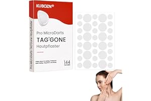 TWINSUN KUBOZN Pro MicroDarts TAG'Gone Hautpflaster Professionelles KUBOTAN Pro Micro Darts patches MildeAkne-Beseitigung, KUBOTAN Hautpflaster, MicroDarts TAG'Gone Patch fur alle Hauttypen (1 Pack)