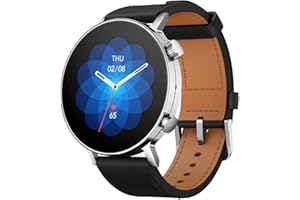 ‎AMAZFIT Amazfit GTR 3Pro Smartwatch 1,45 ZollAMOLED-Display GPS Fitness Uhr mit Überwachung von Herzfrequenz, Schlaf, Stress, SpO2, Sport Watch mit über 150 Sportmodi, Bluetooth-Anrufen, Musiksteuerung, Alexa
