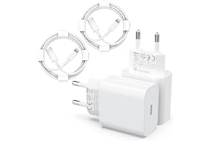 VINFFS 25W USB C iPhone Schnellladegerät und iPhone Ladekabel Apple MFi Zertifiziert（4Pack=1.8m*2+Schnellladegerät*2） Kompatibel mit iPhone 13 12 11 14/14 Plus 14 Pro 14 Pro Max XS SE Max iPad Pro