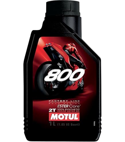 Olio Miscela VESPA 2T MOTUL 800 FL ROAD RACING Per Motori Ad Altissime Prestazioni 100 Sintetico Ester Care.1.25.1395.gp.10930 - Foto 4