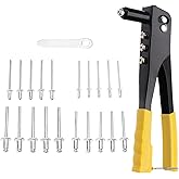 AEE&reg; 4 U&ccedil;lu Profesyonel Per&ccedil;in Tabancası Seti &ndash; 2.4/3.2/4.0/4.8 mm Başlık + 40 Adet Al&uuml;minyum Per&ccedil;in + Anahtar | Metal, Plast