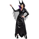 Disney Costume Maleficient Donna, Vestito Ufficiale Disney Malefica Adulti Disponibile Taglia L