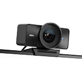 Elgato Facecam 4K - 4K60 Studio Web Kamerası, 60 FPS'de DSLR Benzeri Kalite, 49mm Lens Filtrelerini Destekler, HDR, Sıkıştırı
