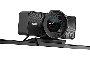 Elgato Facecam 4K - 4K60 Studio Webcam, DSLR-Like Control, Cinematic Effects, 49mm Lens Filters, HDR, Uncompressed Video, Optimized Focus Area | USB-C for PC & Mac