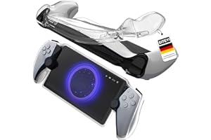 EITEYI Coque de Protection pour Playstation Portal PS5[PS Portal] Housse Playstation Portal Accessoires Machine de Jeu, Coque de Protection en TPU Absorbant Les Chocs- Transparent,Anti-Chocs