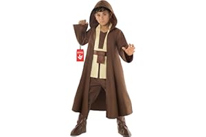 Morph Kostium Mistrz Mocy Dziecko, Kostium Galaktycznego Mistrza Dorosłego Dziecka, Kostium Luke'a Chłopiec, Tunika Mistrz Gwiezdnych Gwiezdnych, Kostium Karnawał Dziecko