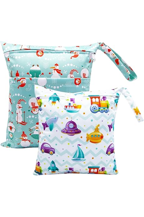 Sacchetti Lavabili Per Pannolini - Impermeabili E Riutilizzabili, Ideali Per Viaggi E Spesa