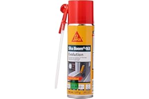 SIKA - Montageschaum - SikaBoom-163 Evolution weiss - PU-Schaum zum Füllen von Hohl- und Zwischenräumen - 300ml inkl. Adapter