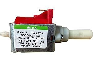 LORTECH Pompa per caffettiera ULKA EP5 contabile DE LONGHI 5113211281-5132106900 - 5113270612 - ROSIERES 49016844