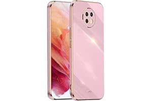 GOGME Funda para Xiaomi Redmi Note 9T 5G, Carcasa Suave Silicona TPU de Galvanoplastia Cubierta Delgado, Protector TPU a Prueba de Golpes Case Cover. Púrpura