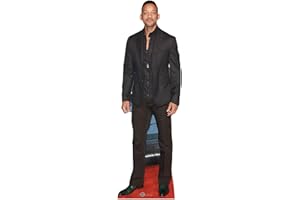 Star Cutouts Sagoma in Cartone di Will Smith, Perfetta per Compleanni, Regali, Feste e Fan
