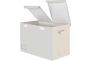 GRANNY SAYS Organizador Juguetes, Pack de 1 Baul Infantil, Caja para Almacenaje Marrón Claro, Guardar Juguetes