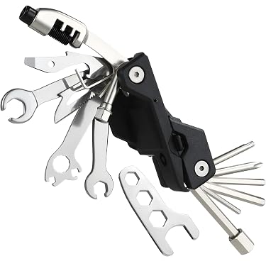 TOOYFUL 19-in-1 Fahrrad-Reparaturset Aus Stahl – Kompakt, Robust, Für Rennrad, MTB & Tourenrad